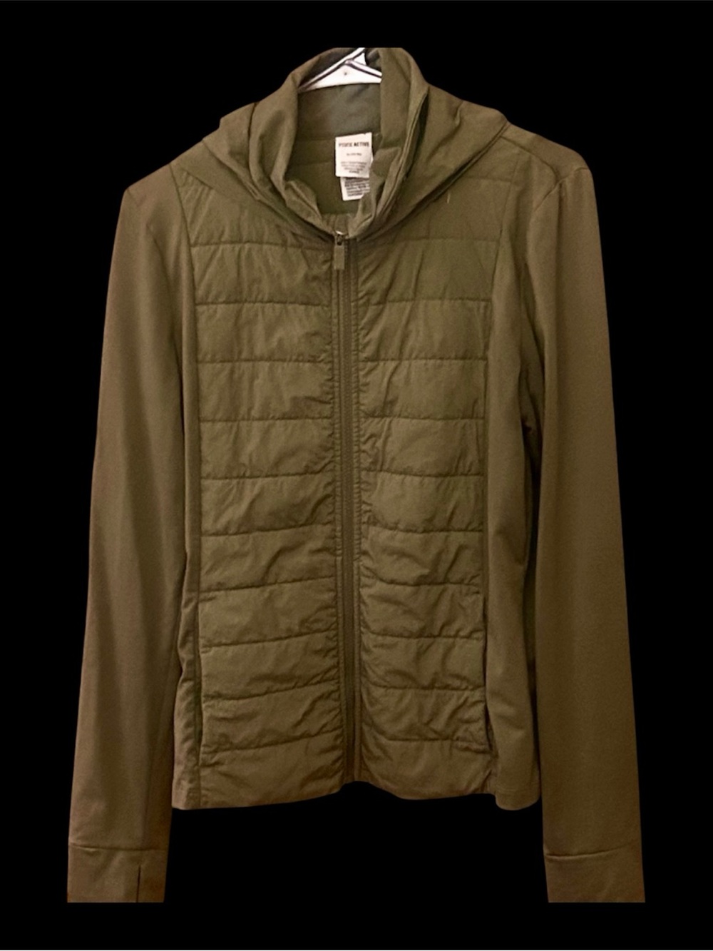 VS PINK Active Quilted Jacket - Women's Jacket Size Medium